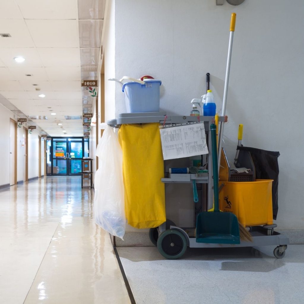 cleaning cart