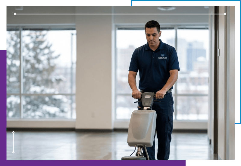 commercial floor cleaning